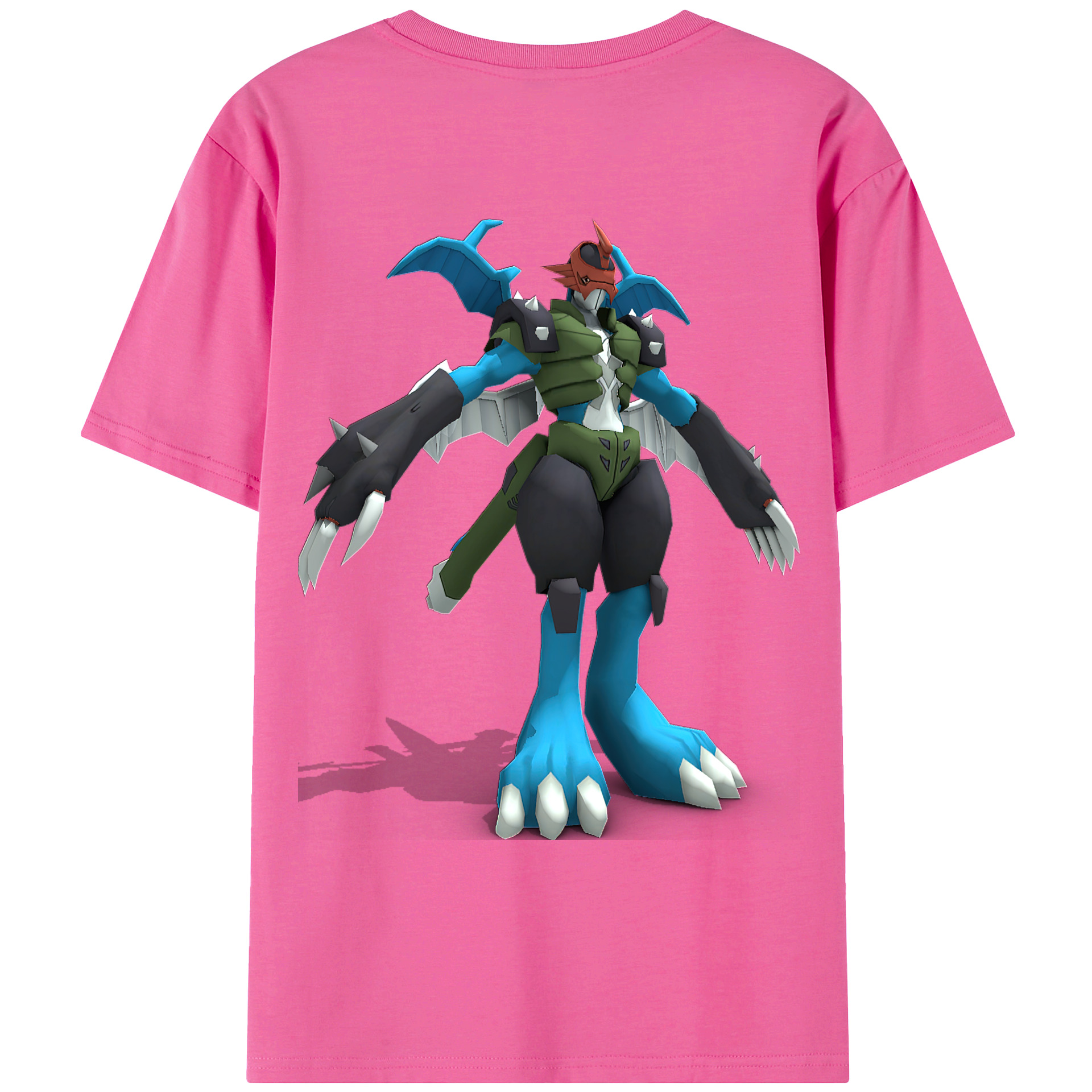 （画像用） Digimon デジタルモンスター/デジモン レディース半袖Tシャツ(バックプリント)